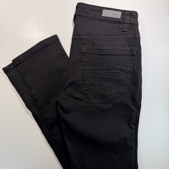 Black Other - Free Planet Mens Size 30x32 Slim Fit Stretch Black Jeans Sustainable Denim